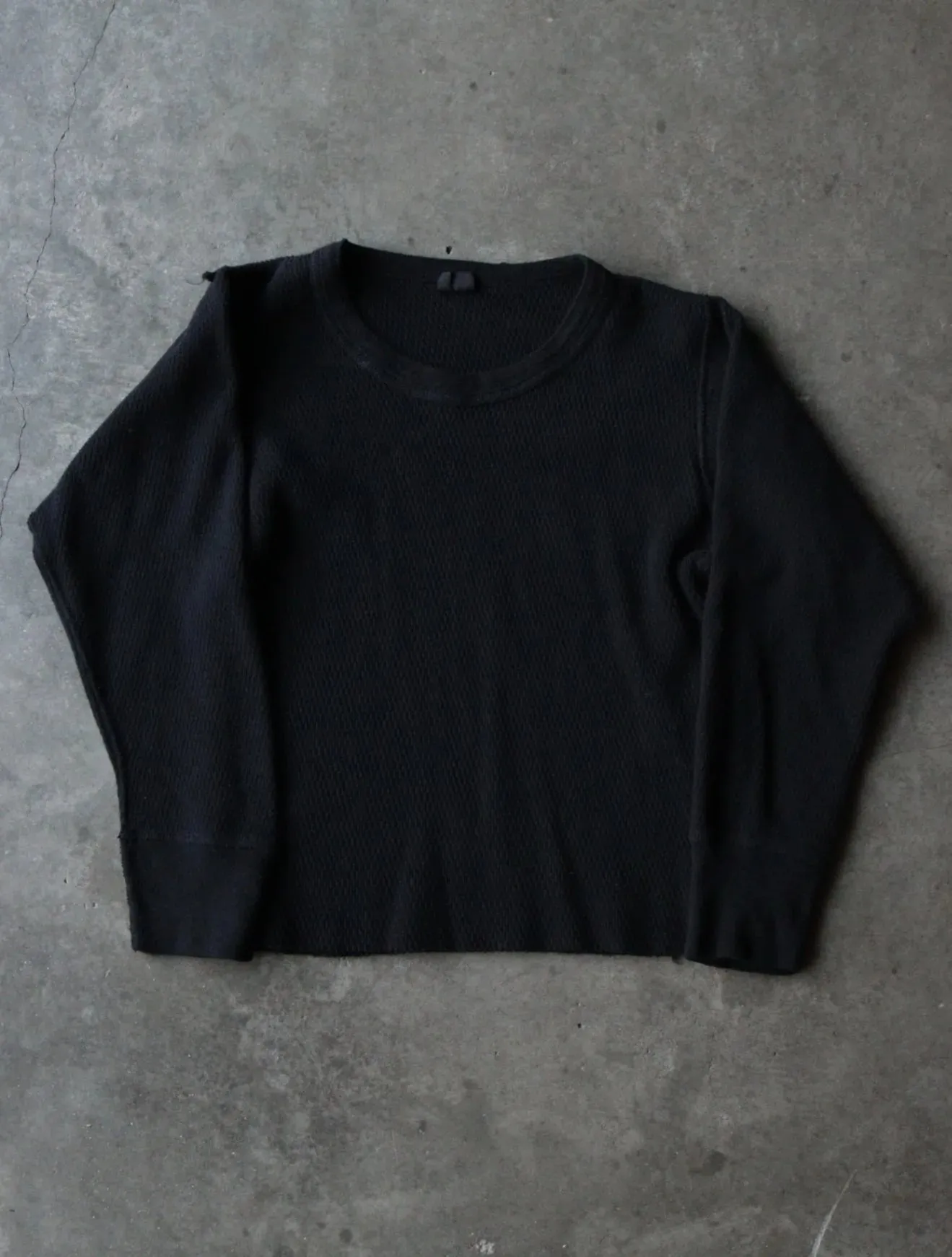 1980S OVERDYED THERMAL SHIRT