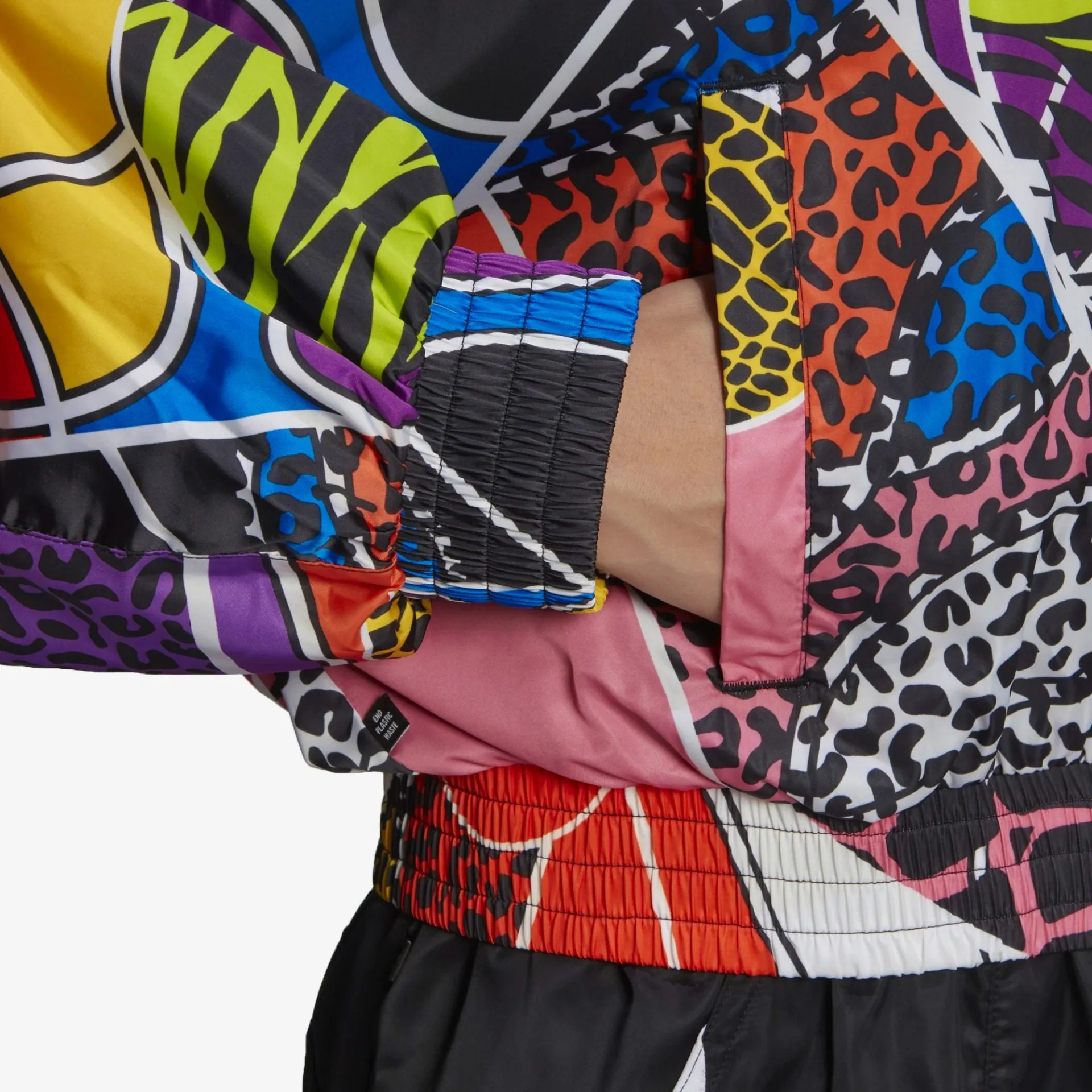 Adidas Originals | WMN'S RICH MNISI TRACK JACKET  { MULTICOLOR/BLACK