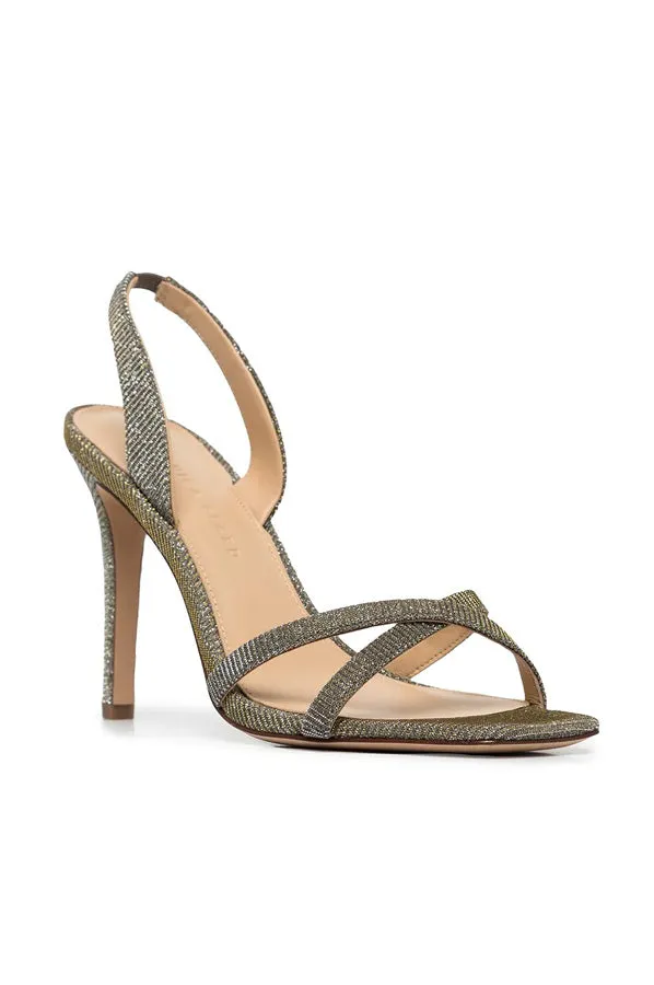 Analita Sandal - Silver Gold