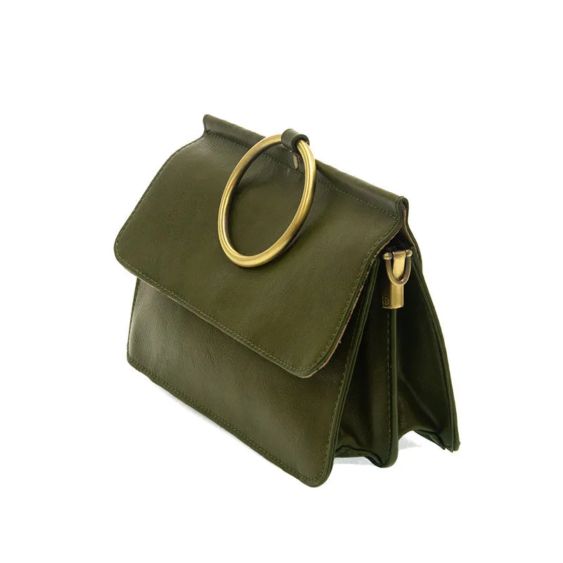 Army Green Aria Ring Bag