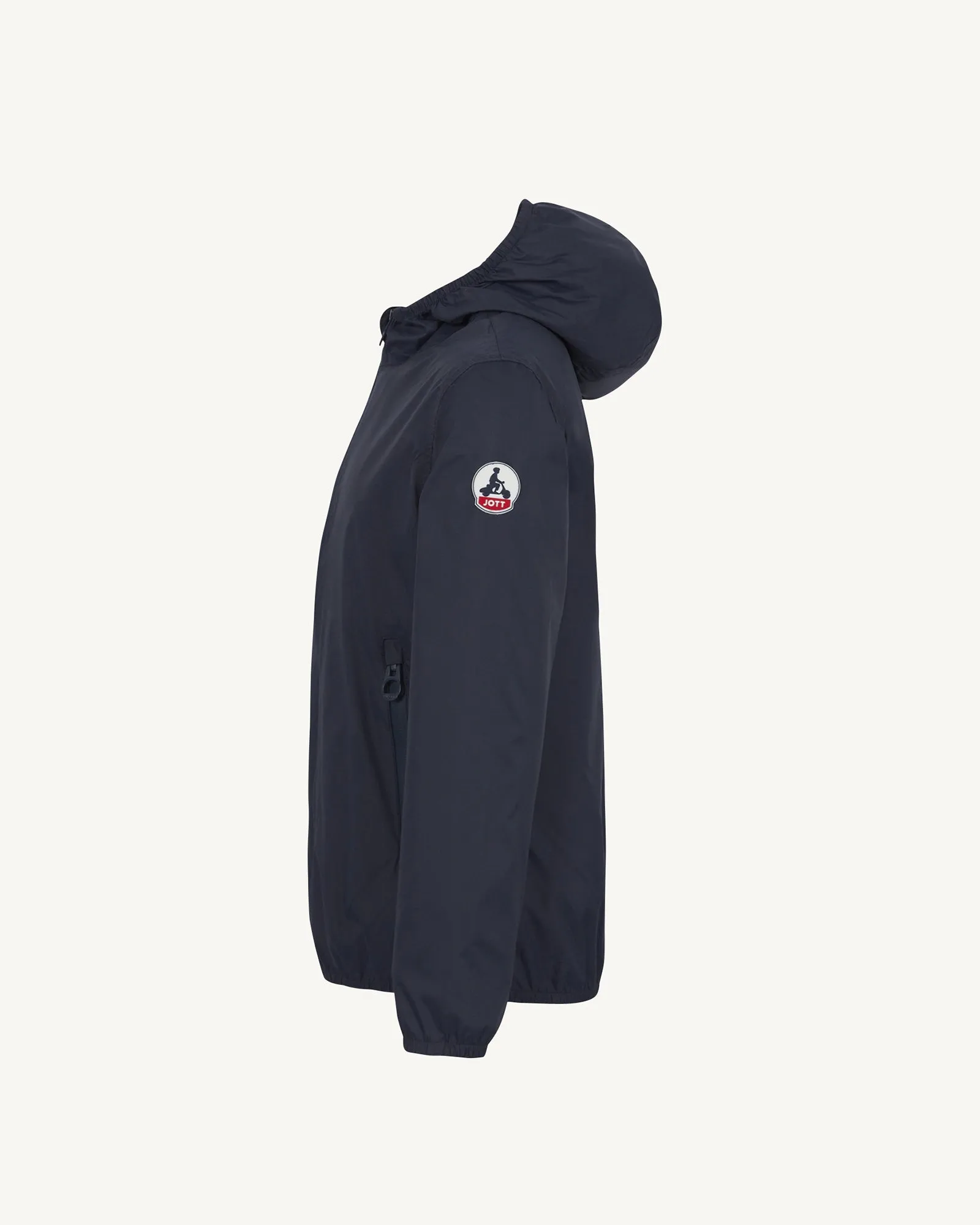 Arran kids' waterproof packable jacket Navy