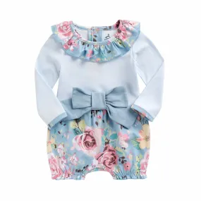 Ashley Blue Baby Bodysuit