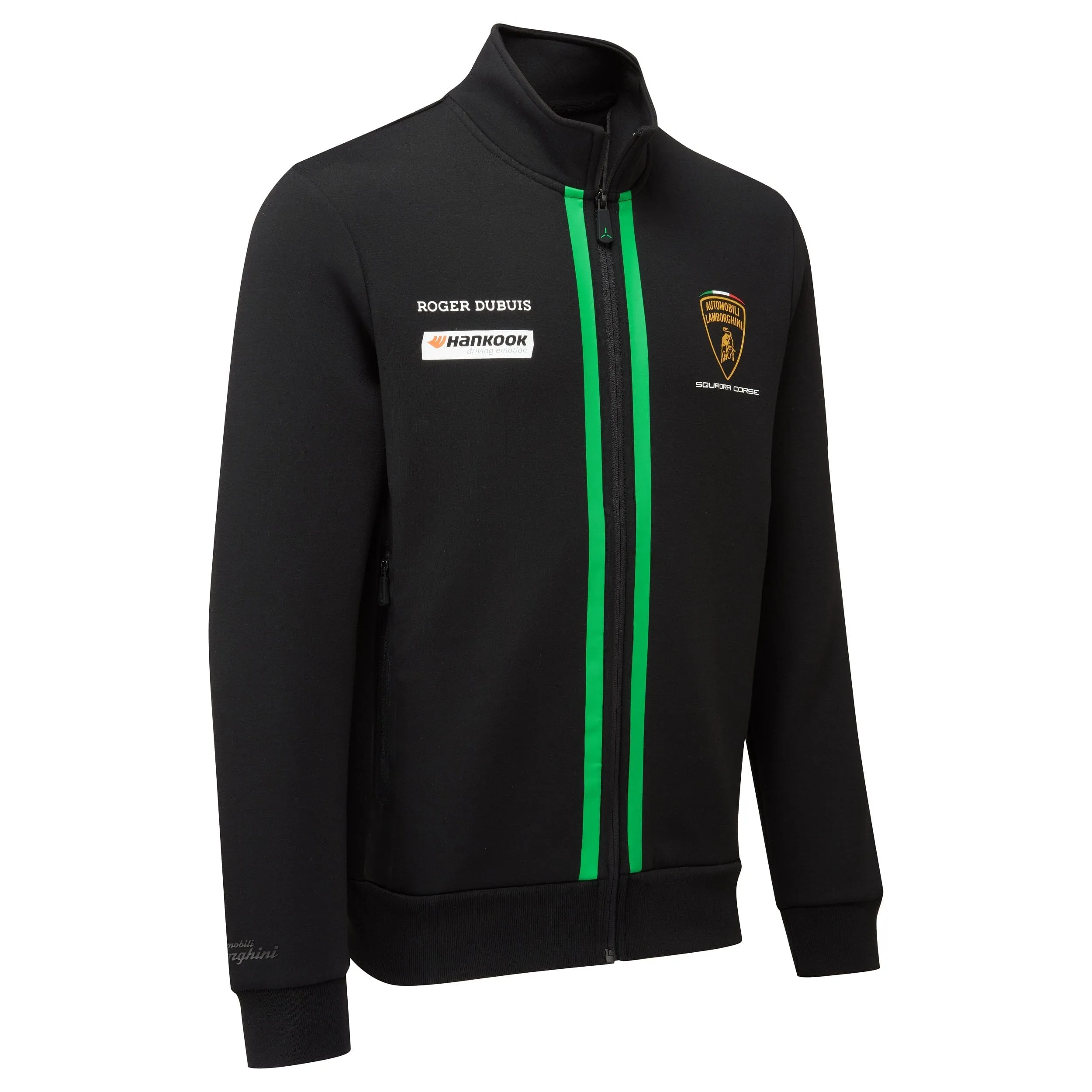 Automobili Lamborghini Squadra Corse Team Full Zip Sweatshirt - Black