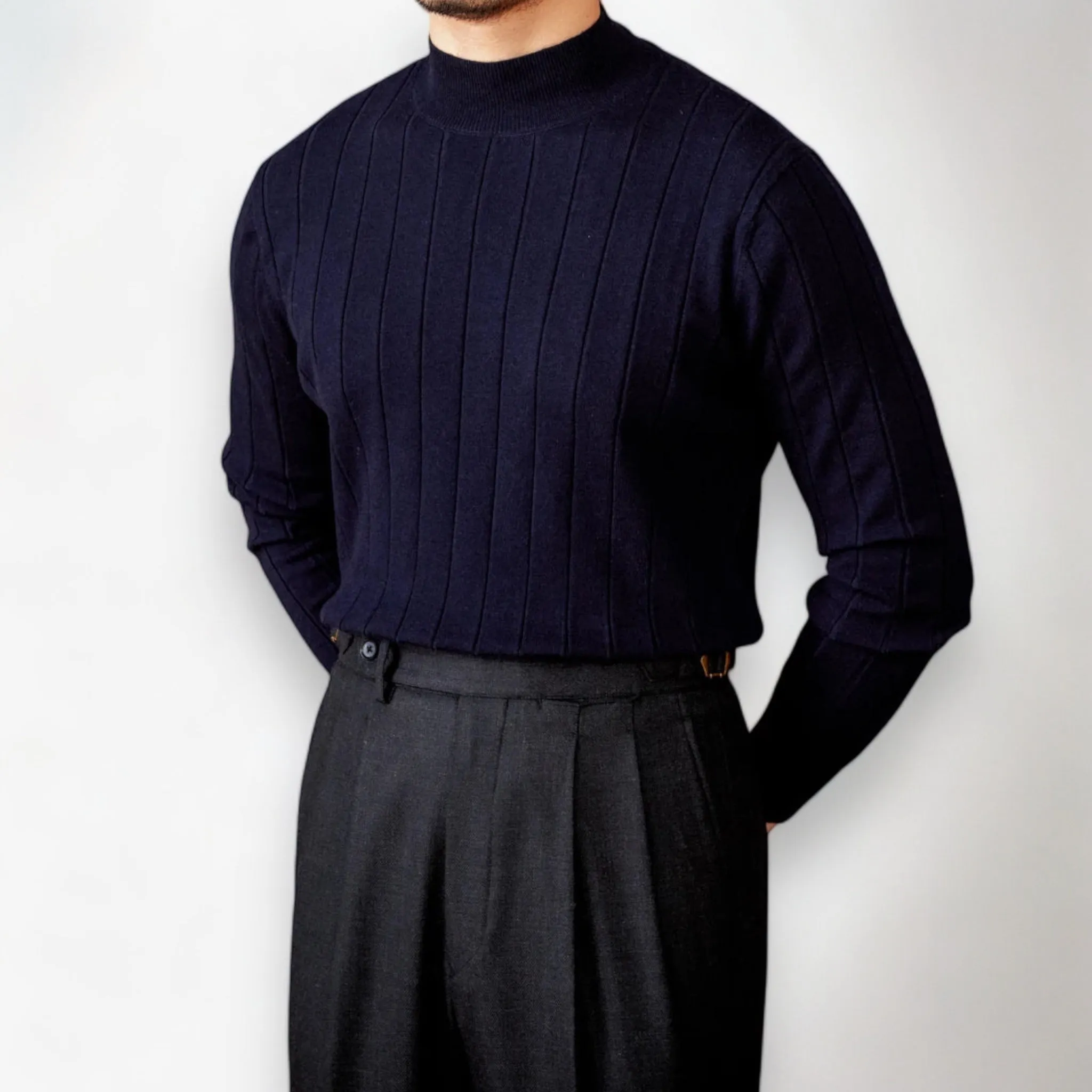 Autumn turtleneck premium sweater