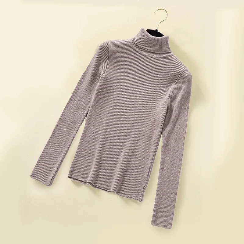 Autumn Turtleneck Pullover Sweater For Women