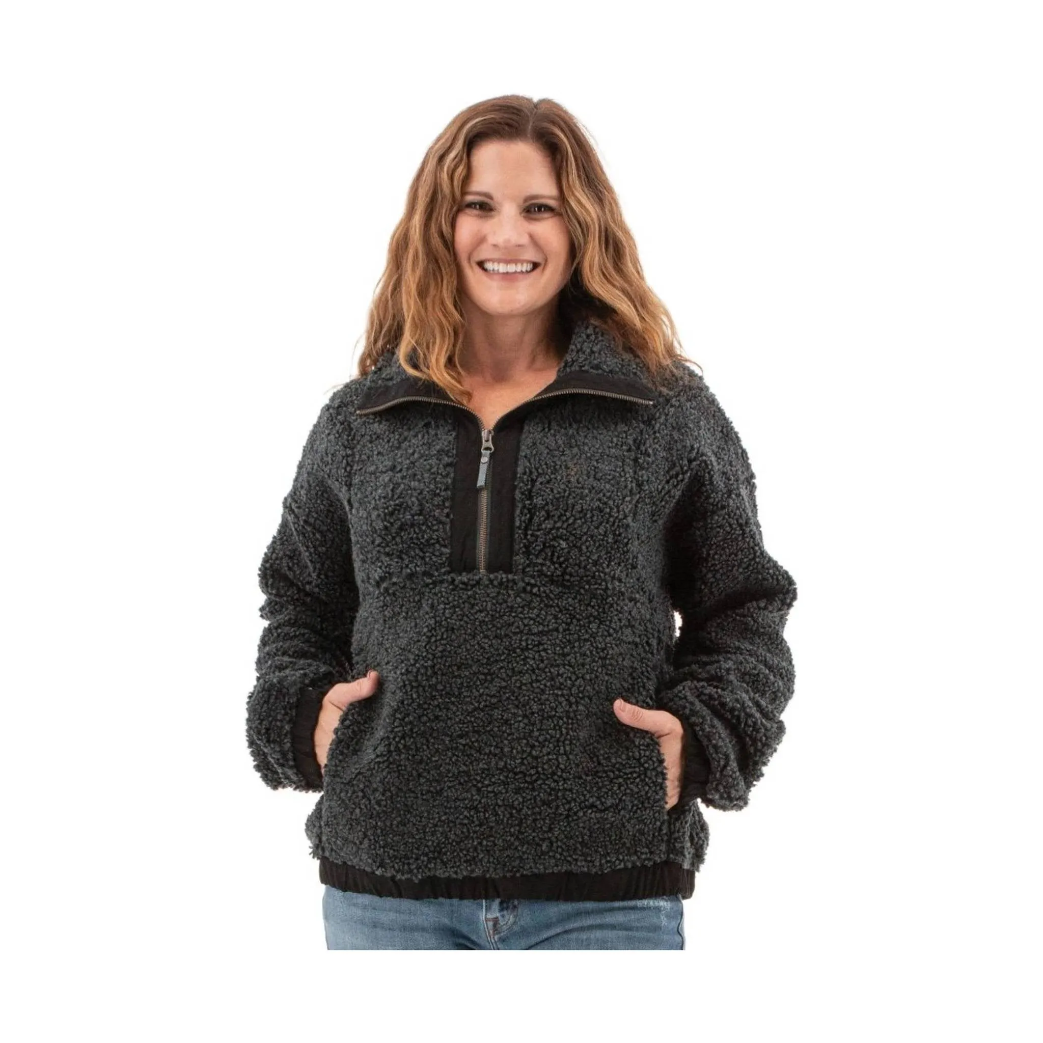 Aventura Women's Astoria Fleece Top - Anthracite