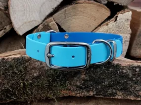 Baby Blue & Sky Blue Waterproof Collar