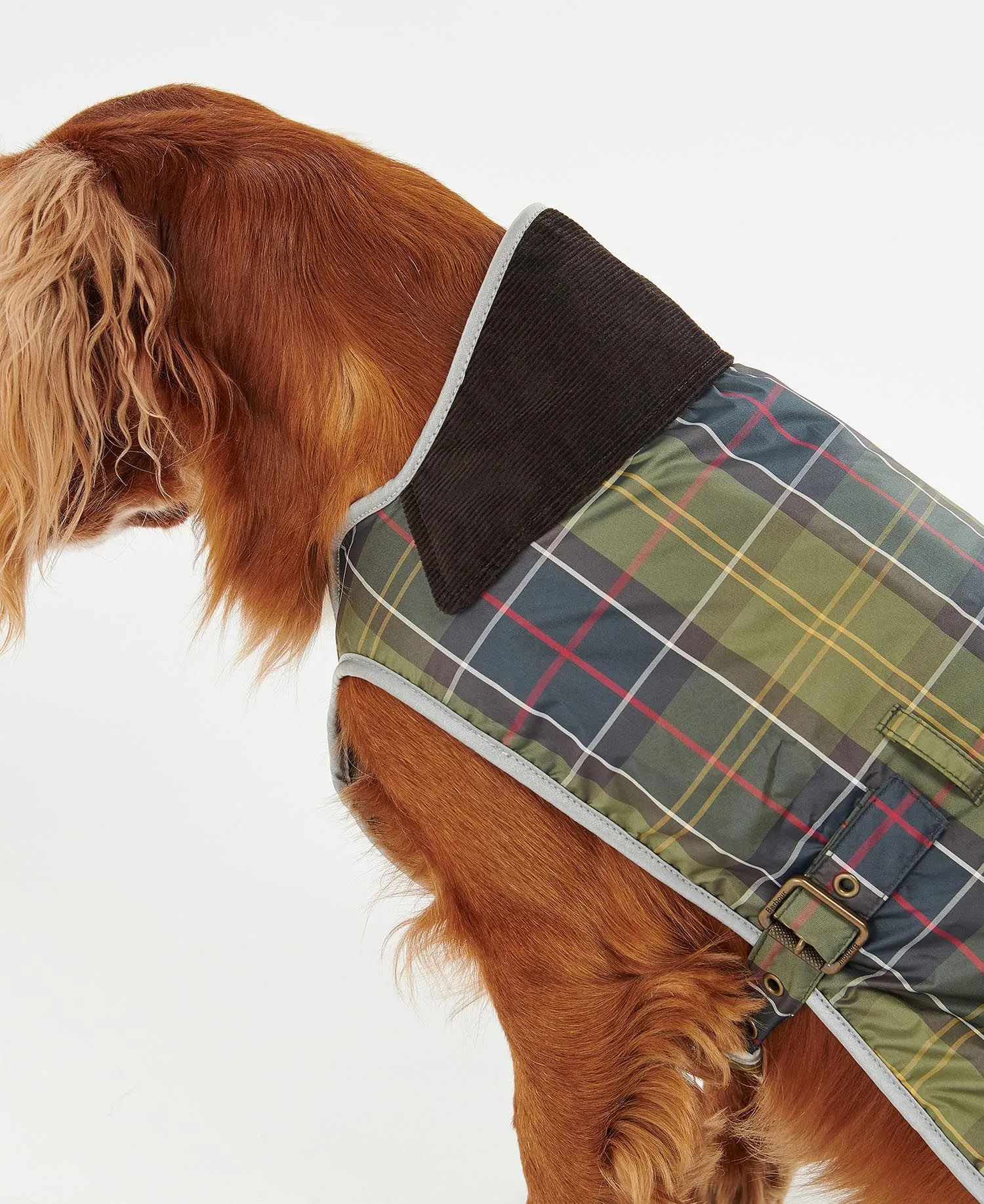 Barbour Tartan Waterproof Dog Coat