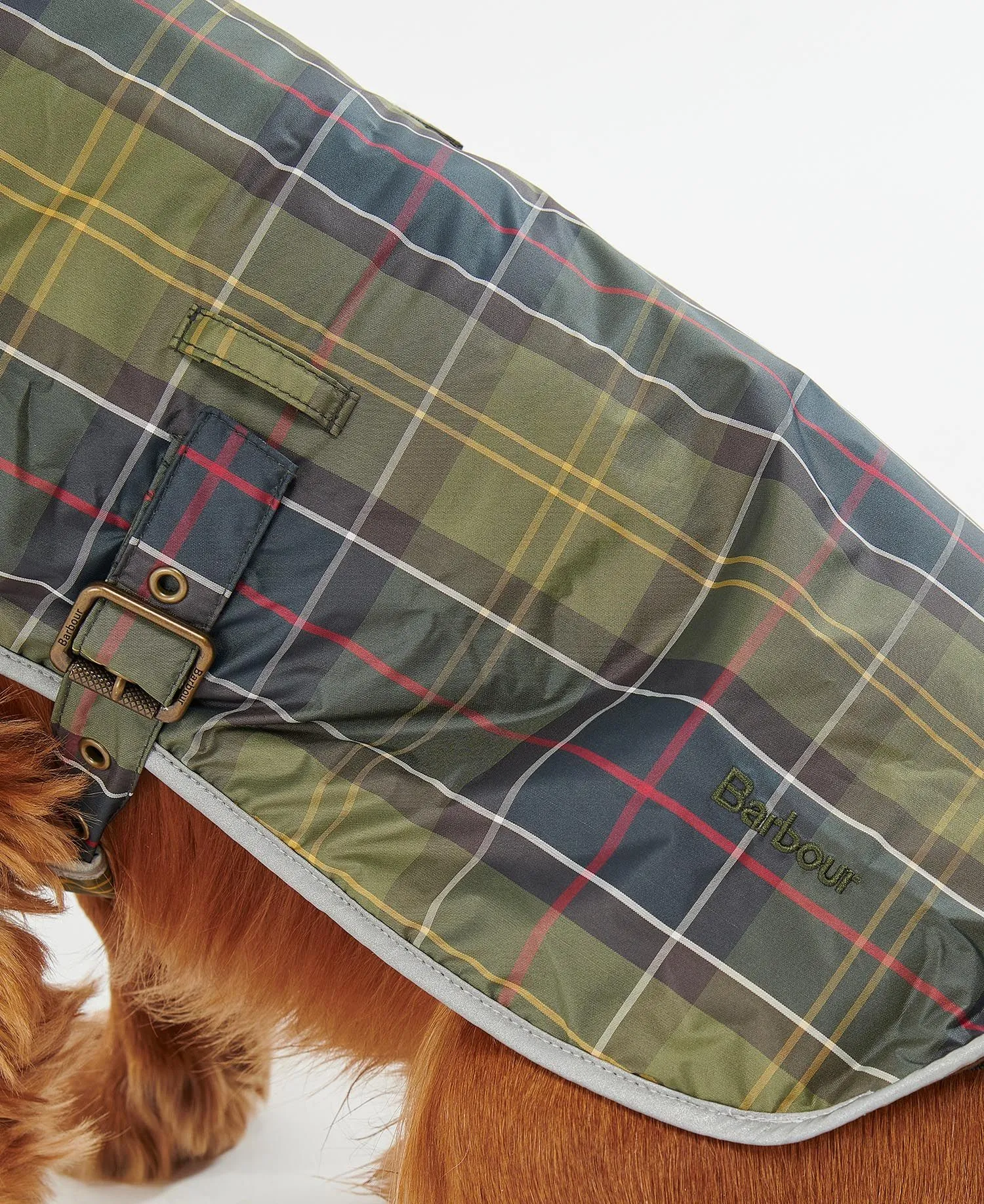 Barbour Tartan Waterproof Dog Coat