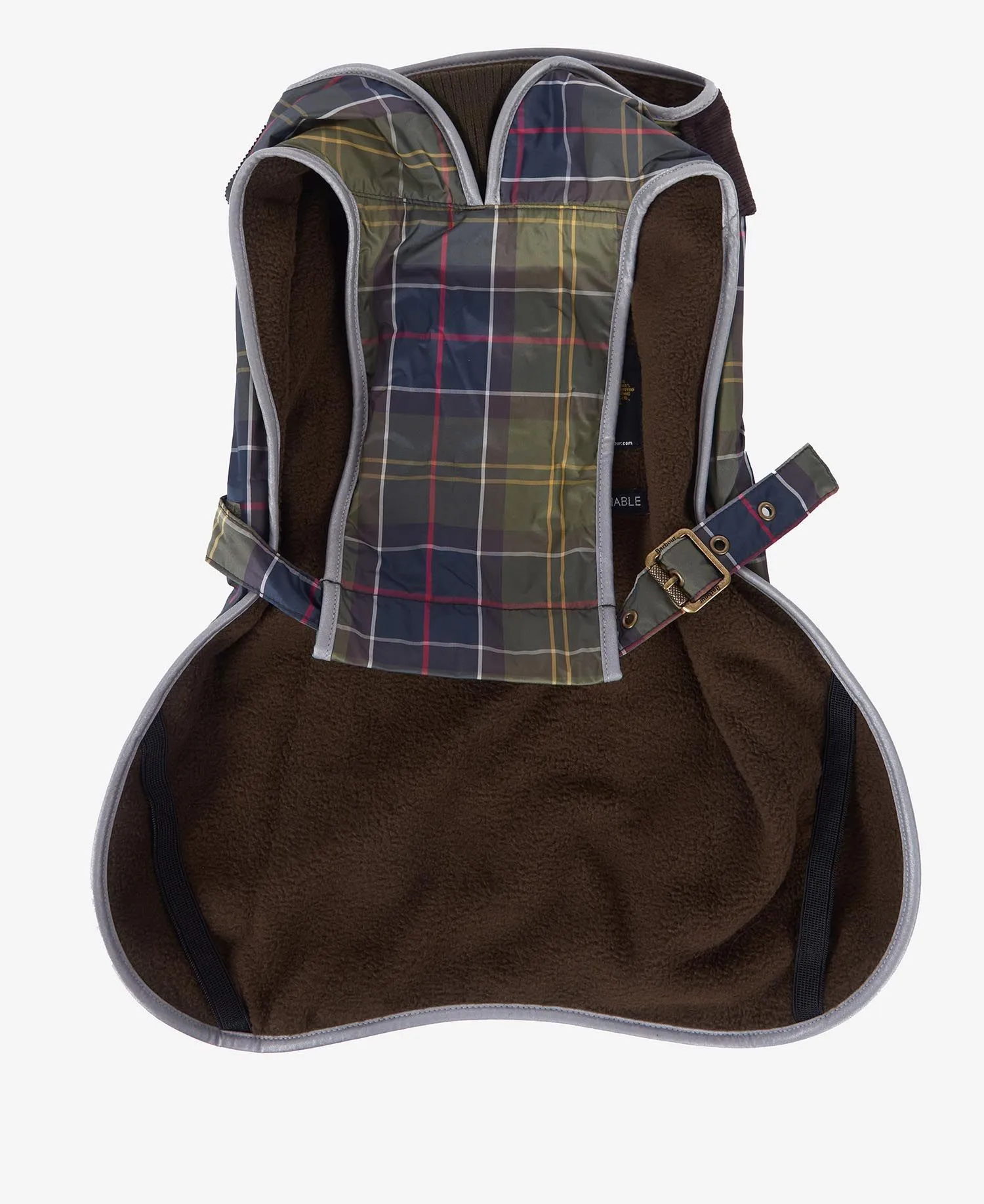 Barbour Tartan Waterproof Dog Coat