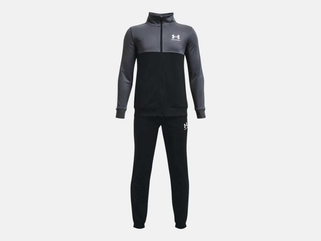 Boy's Under Armour Knit Color Block Track Suit