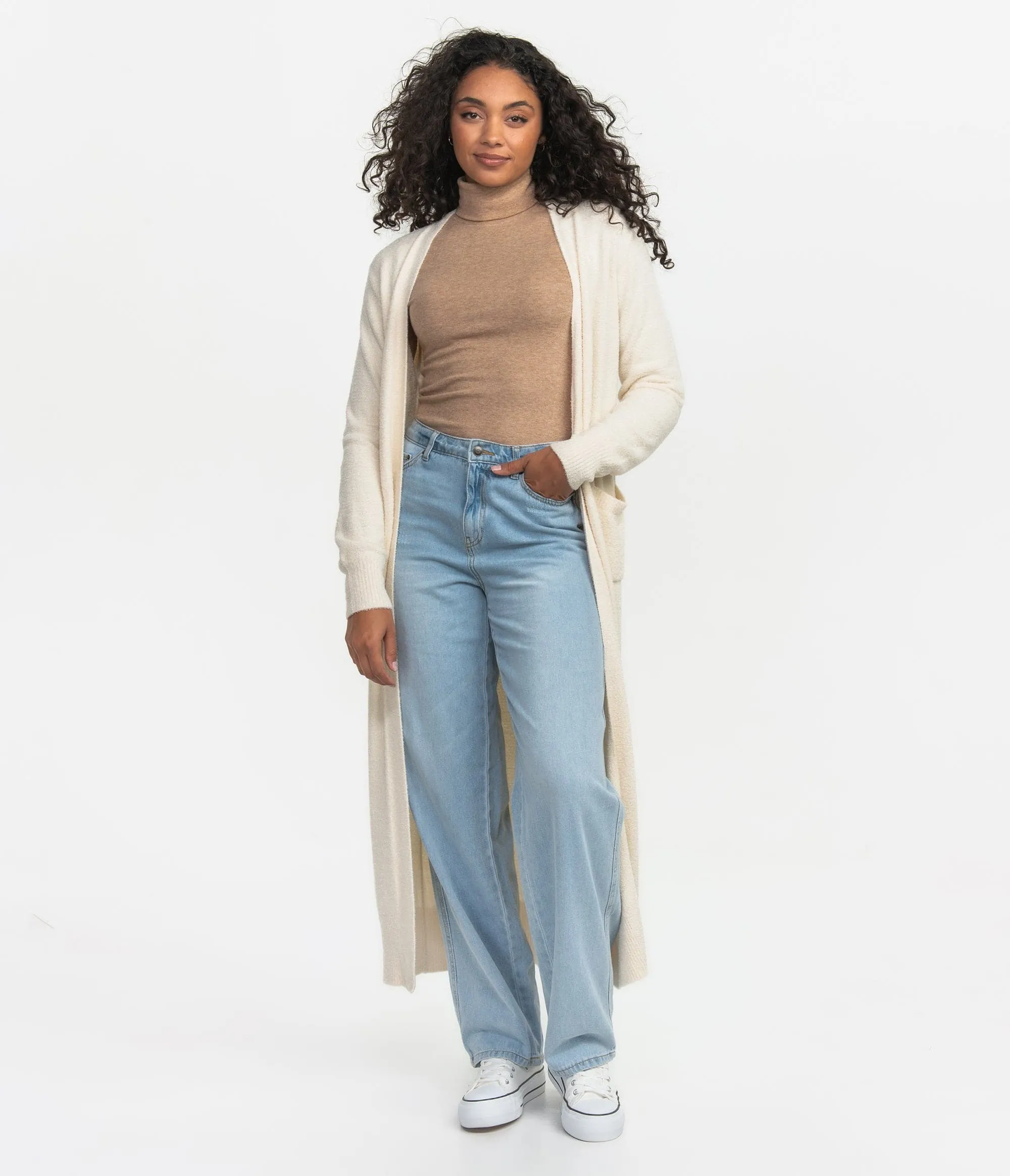 Buttery Soft Layering Turtleneck - Mocha Tan