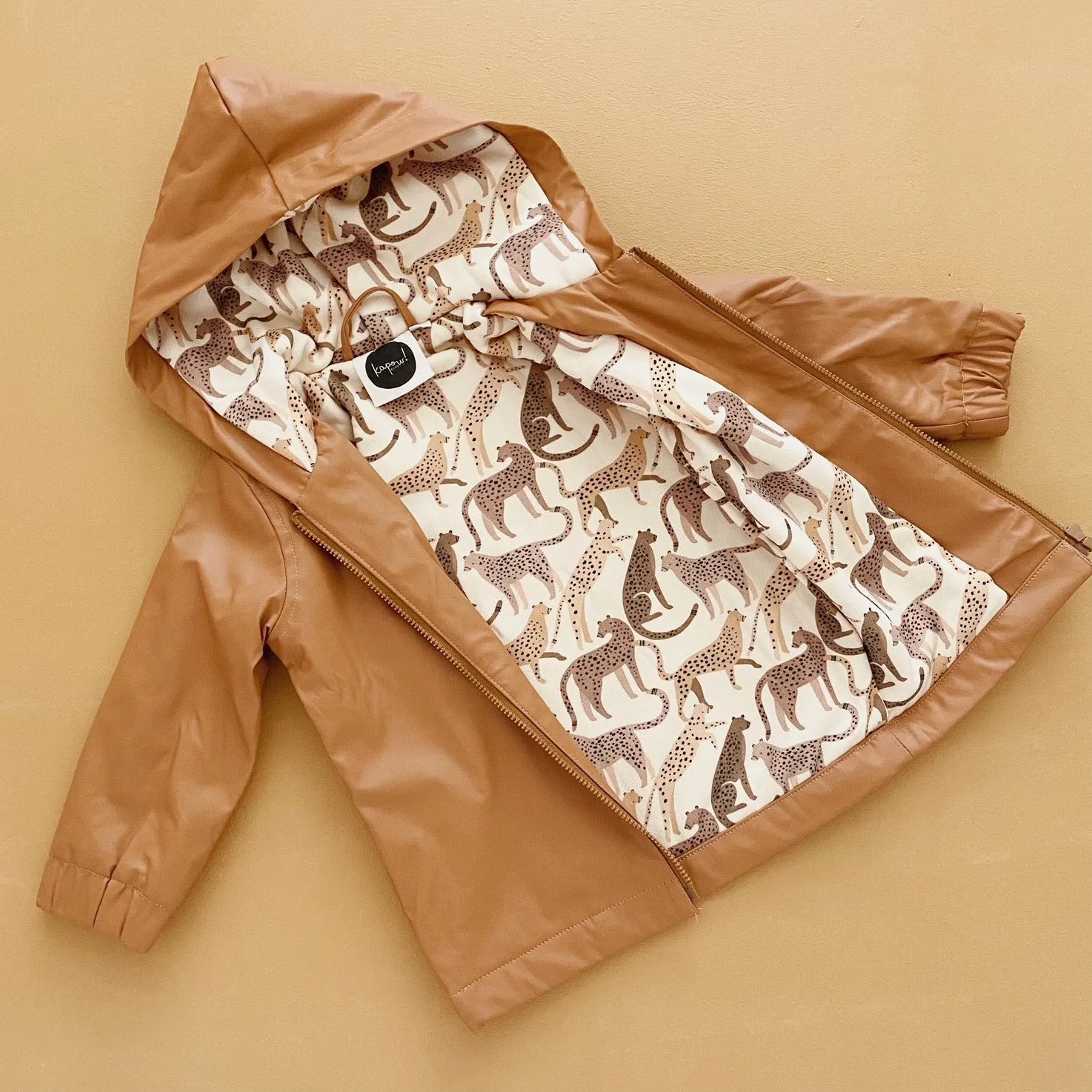 Caramel Raincoat