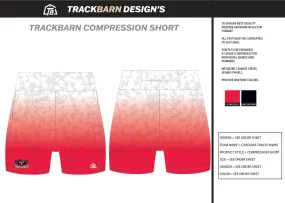 Carolina-Track-Hawks Womens Short Running Tight