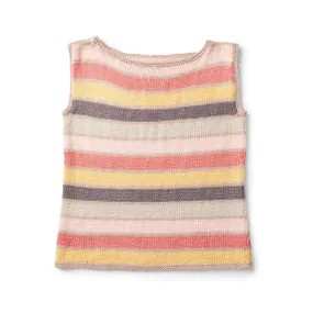 Caron X Pantone Knit Boatneck Shell