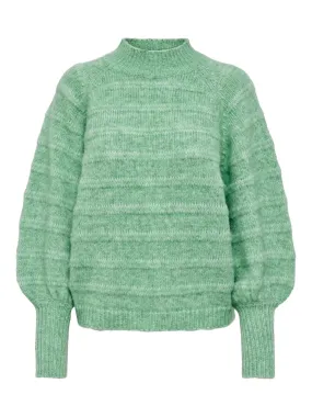 Celina High Pullover - Green Bee