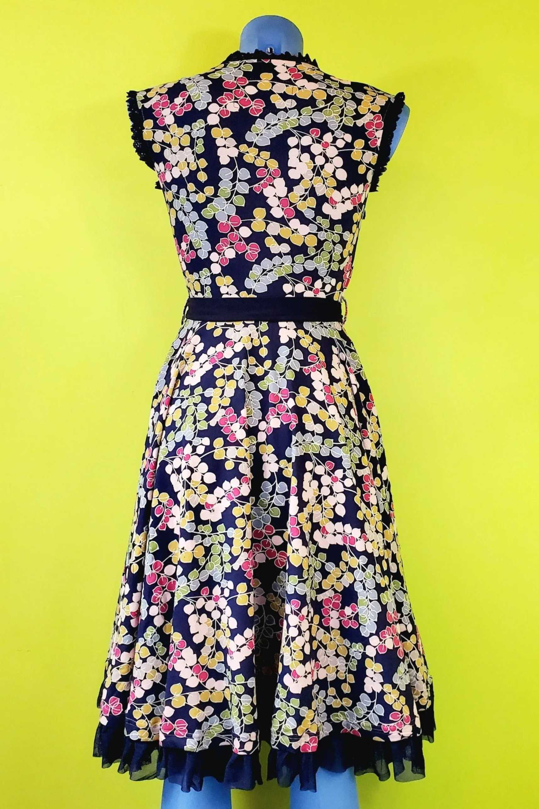 Charleston Dress in Super Bloom Print by Effie's Heart