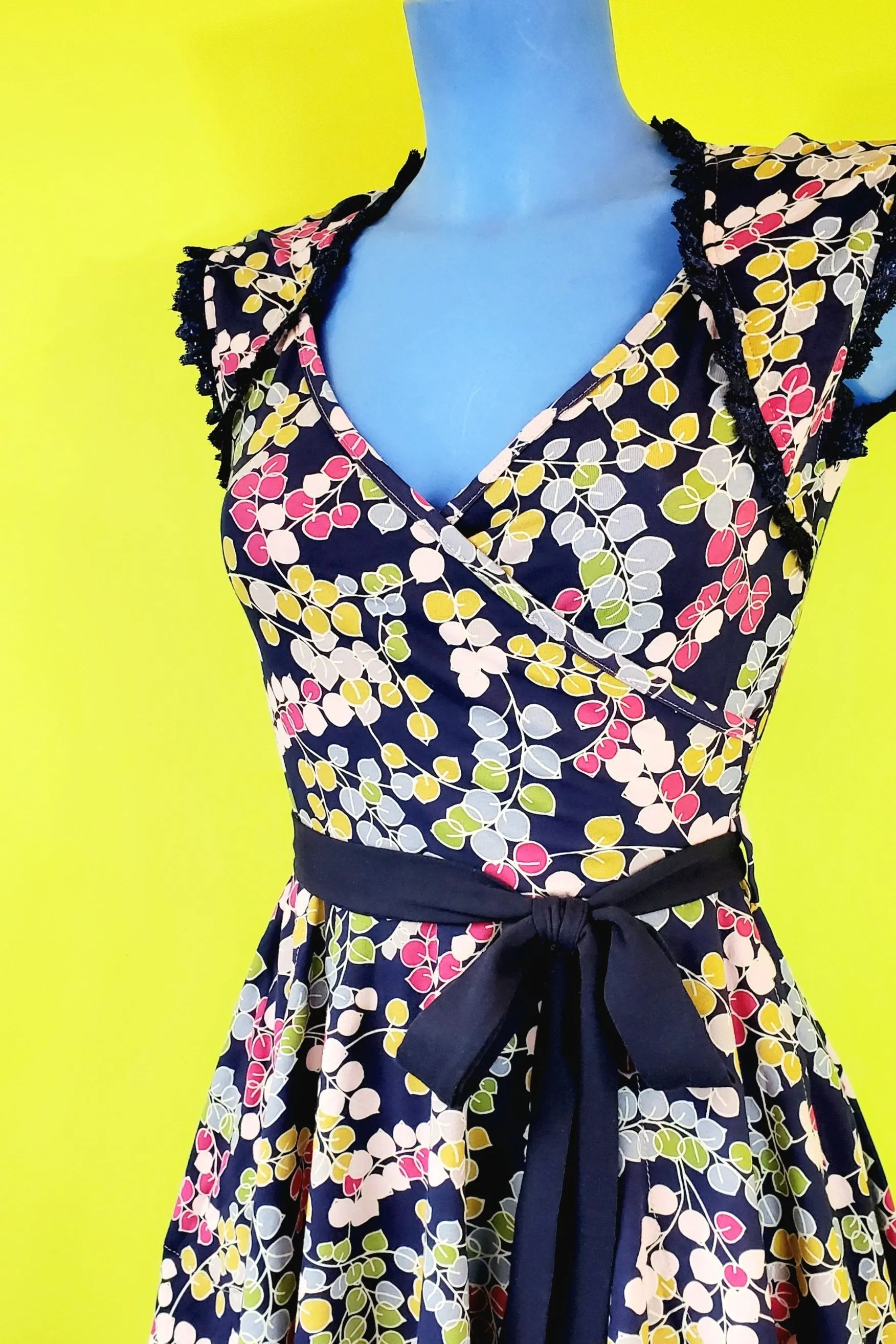 Charleston Dress in Super Bloom Print by Effie's Heart