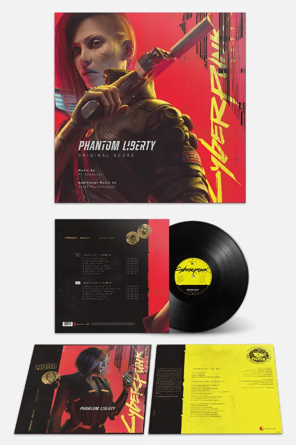 CYBERPUNK 2077 PHANTOM LIBERTY ORIGINAL SCORE LP