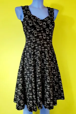 Desired Dress in Dachshund Print by Effie's Heart