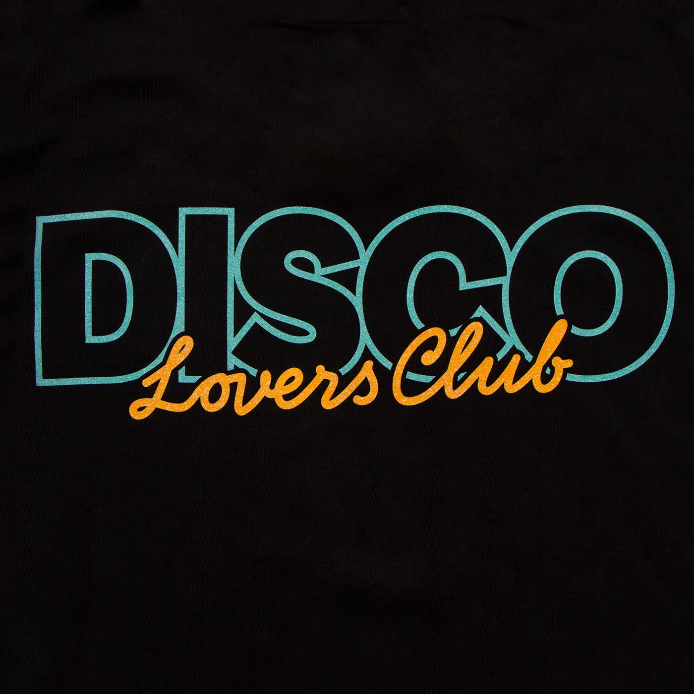 Disco Lovers Back Print - Tshirt - Black