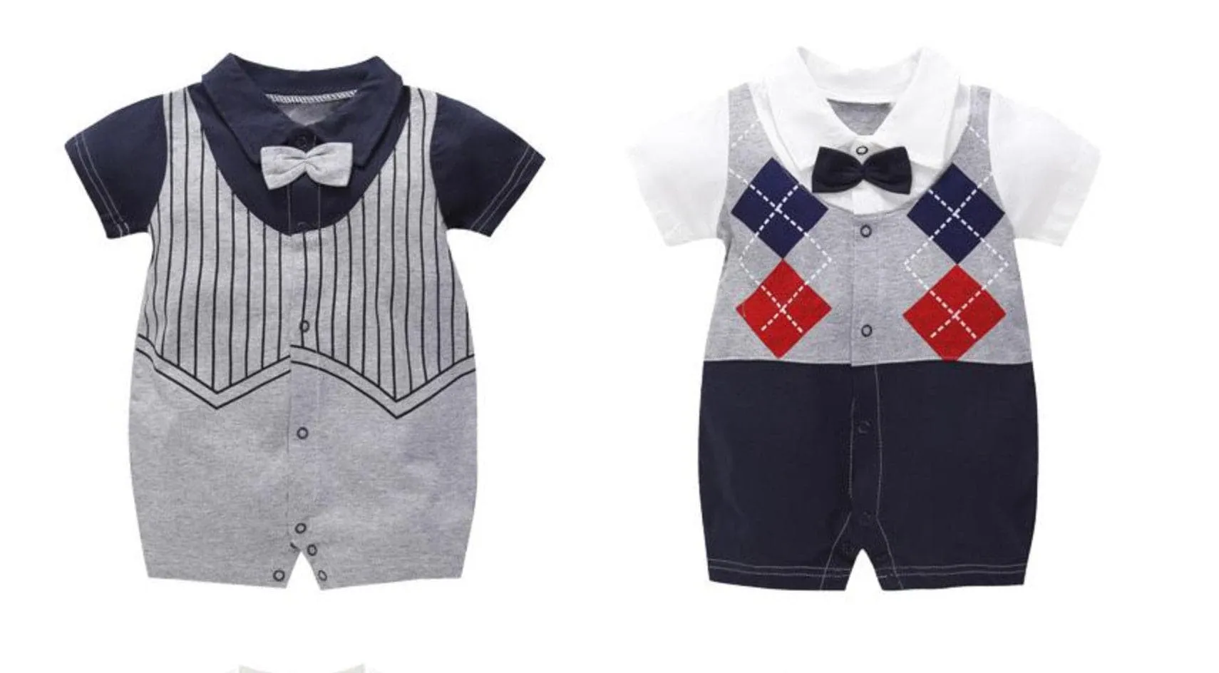 Dylan - Baby Boy Gentleman Romper One Piece Suit