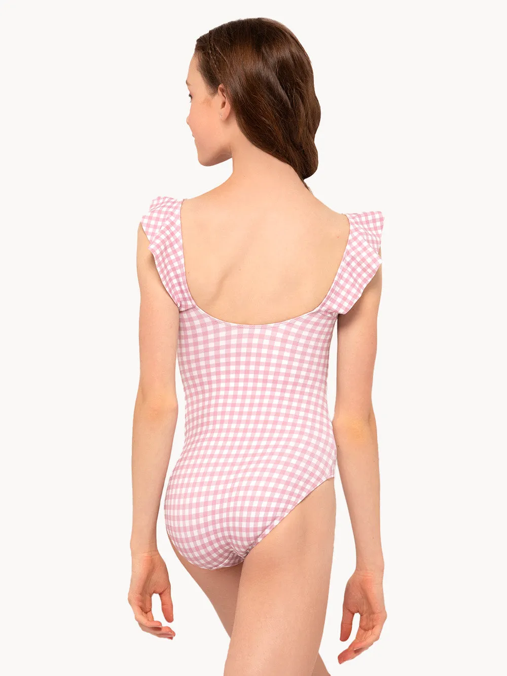 Ellen Quartz Gingham Leotard RTW