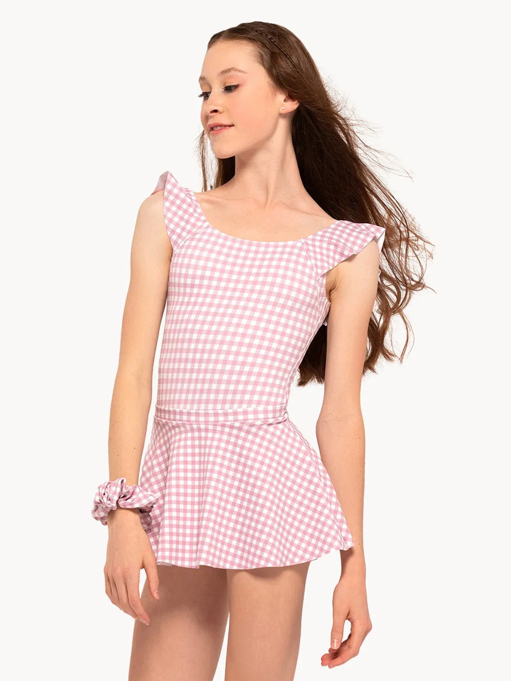 Ellen Quartz Gingham Leotard RTW