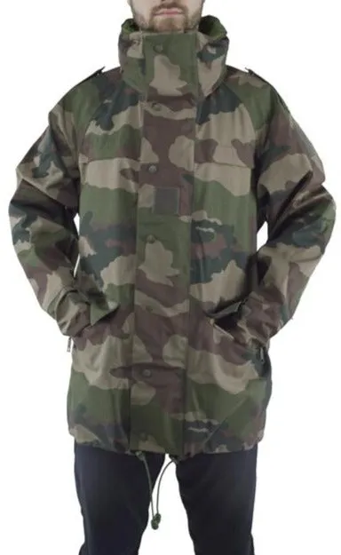 French Army - Woodland CCE Camo "Gore-tex" Jacket - Super Grade