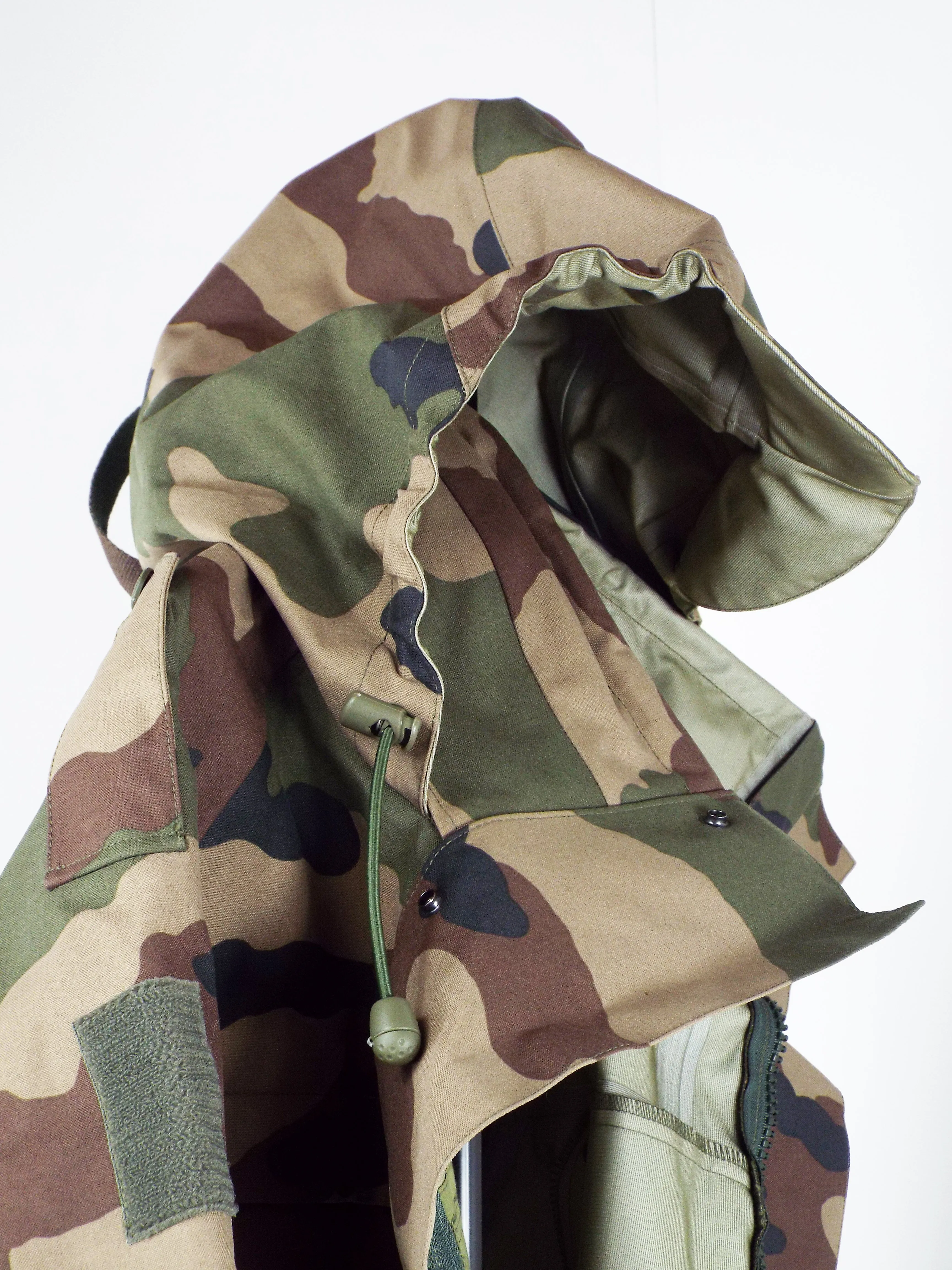 French Army - Woodland CCE Camo "Gore-tex" Jacket - Super Grade