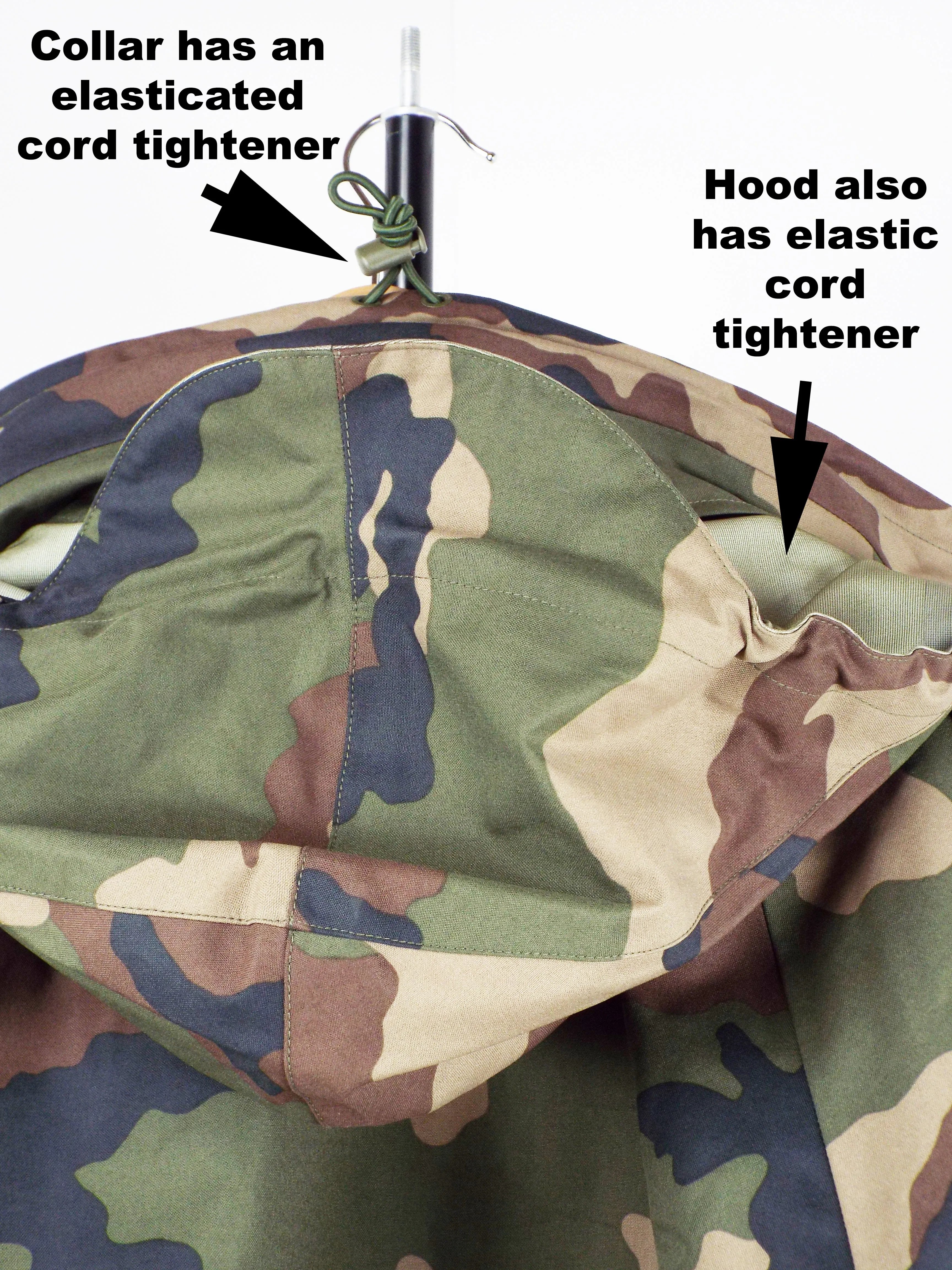 French Army - Woodland CCE Camo "Gore-tex" Jacket - Super Grade