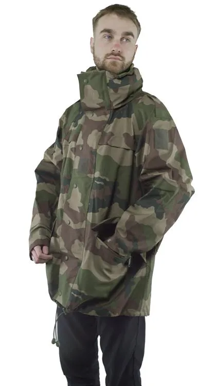 French Army - Woodland CCE Camo "Gore-tex" Jacket - Super Grade