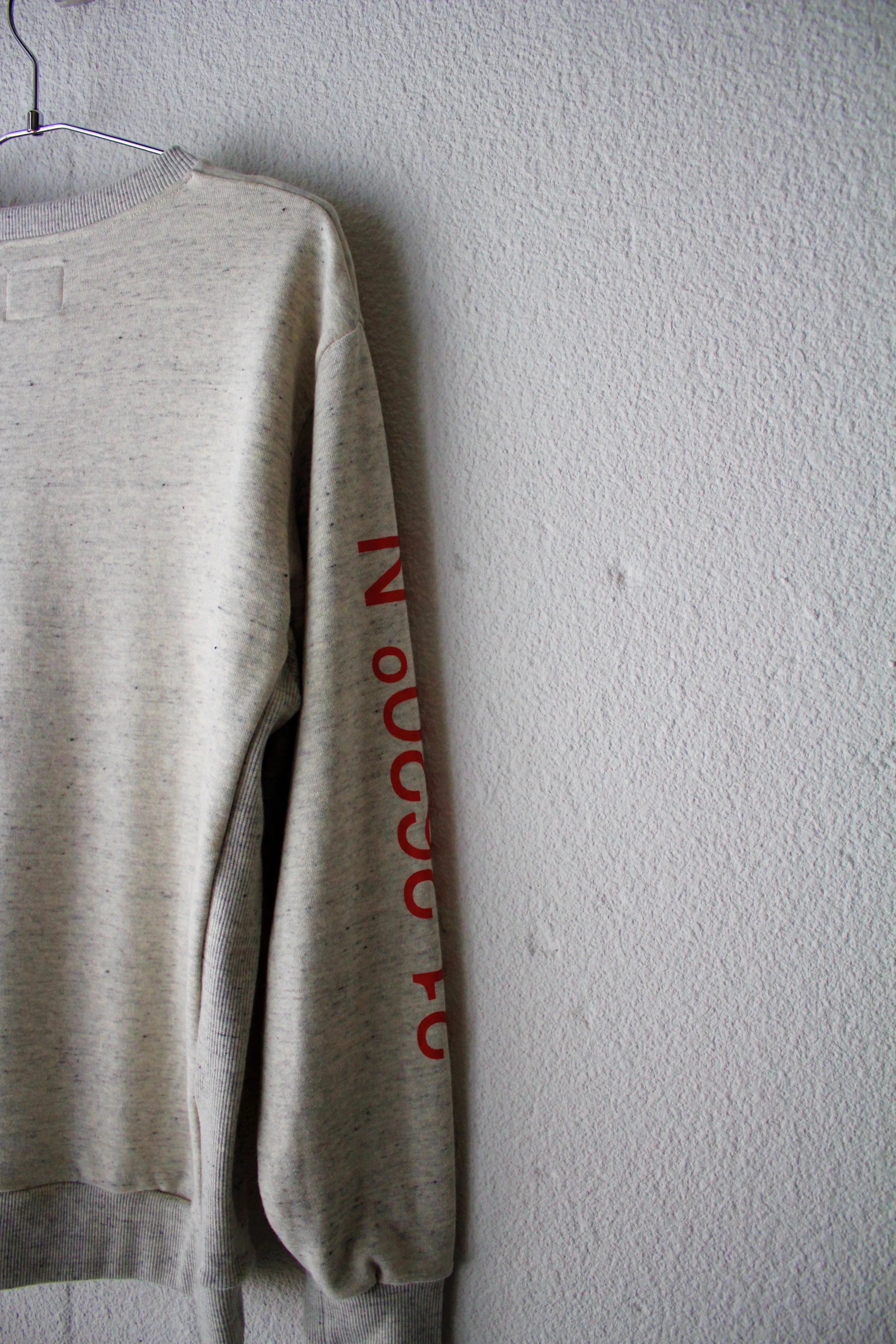 French Terry Crew neck(Lat＆Long)