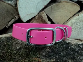 Fuchsia Pink Waterproof Collar