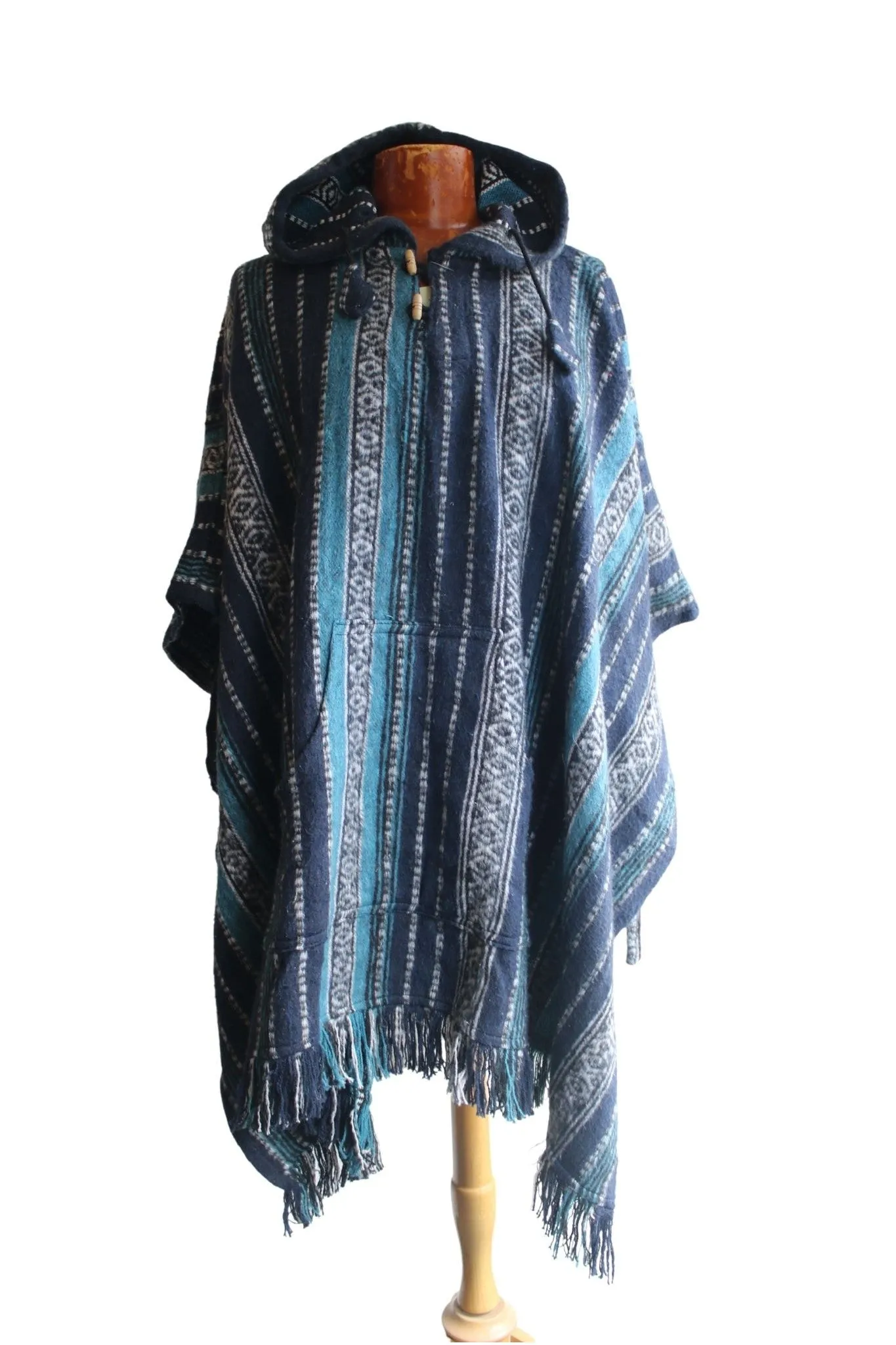 Gheri Cotton Nepalese Poncho