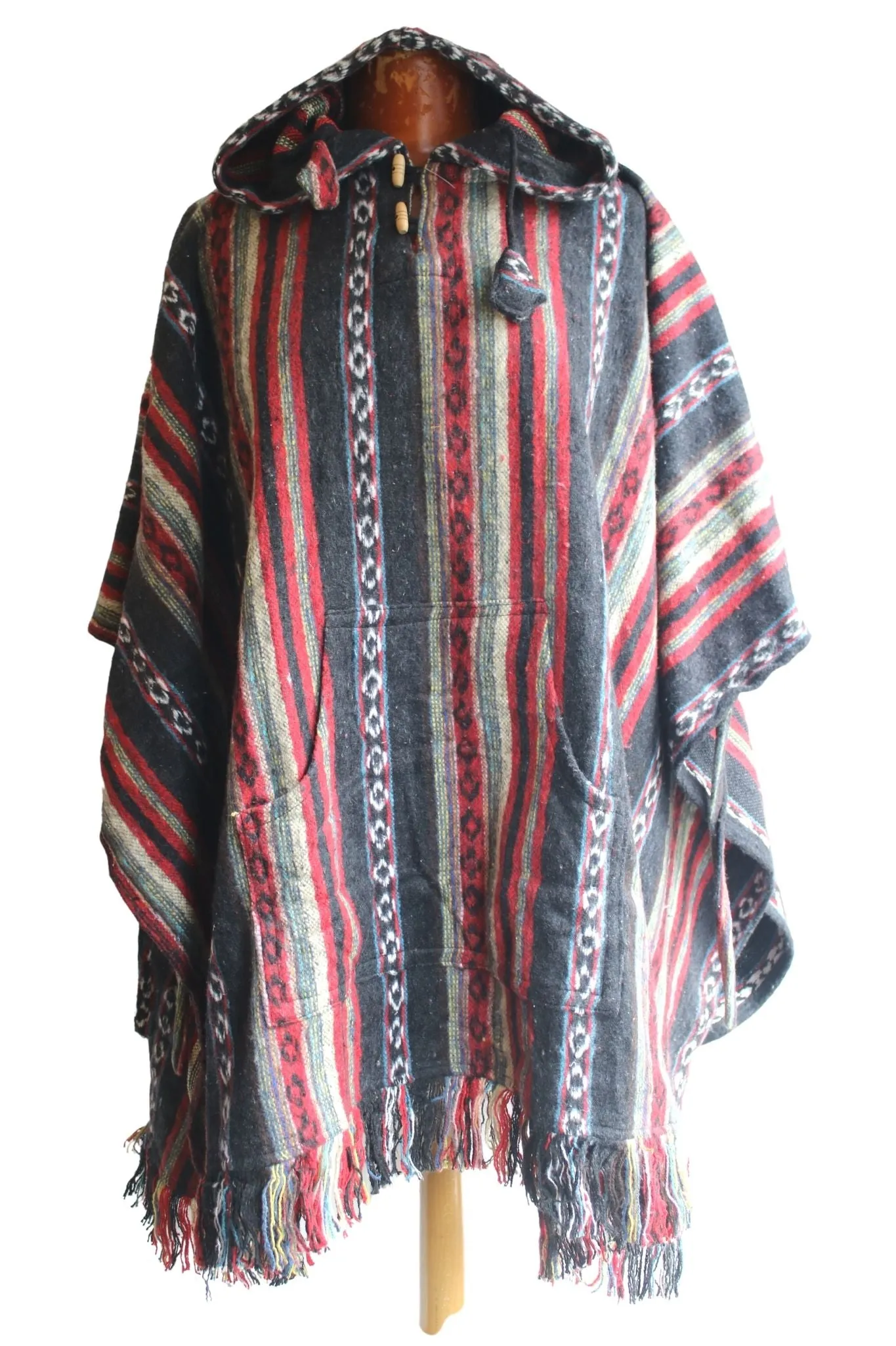 Gheri Cotton Nepalese Poncho