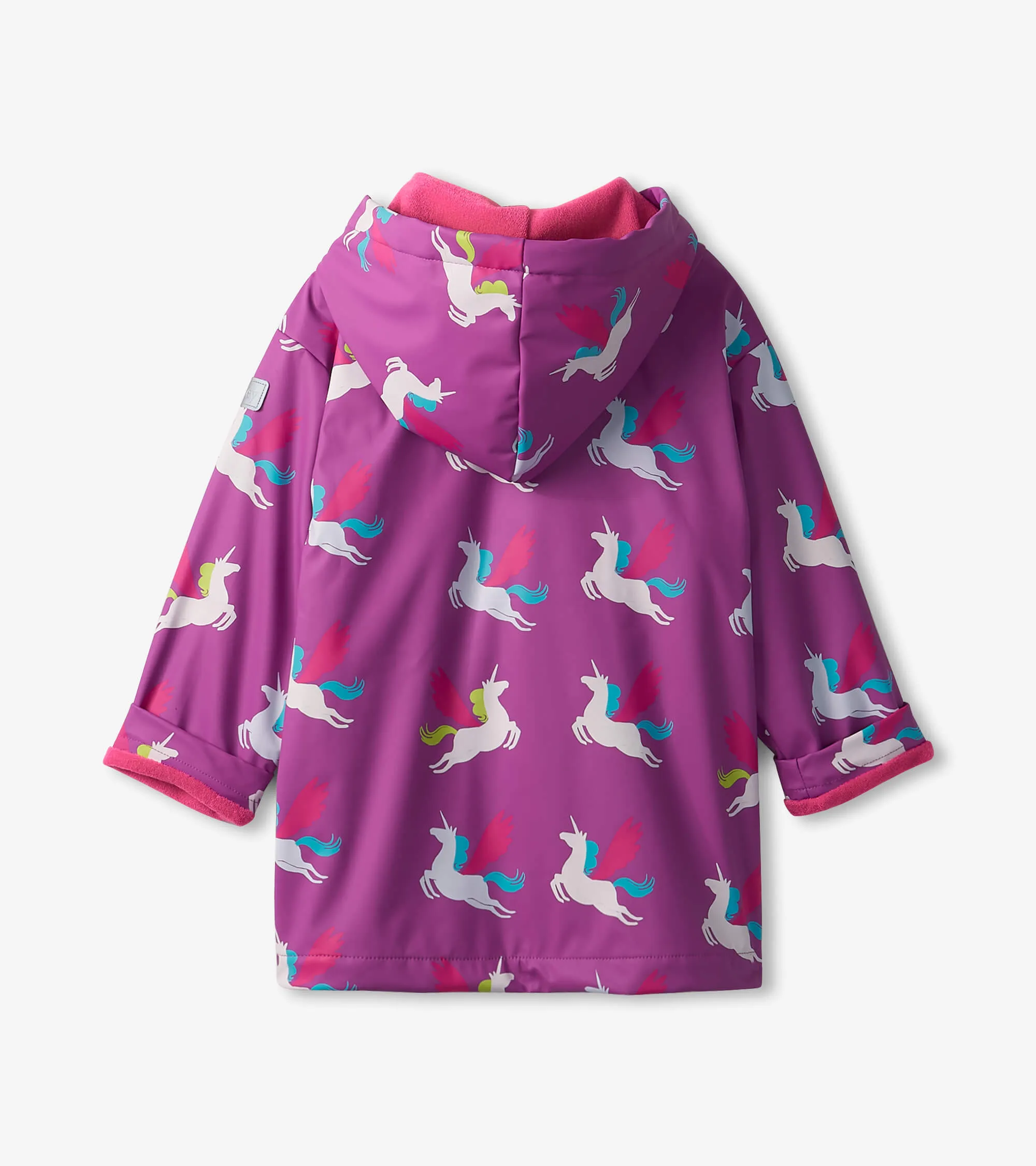 Hatley Colour Changing Raincoat, Pretty Pegasus