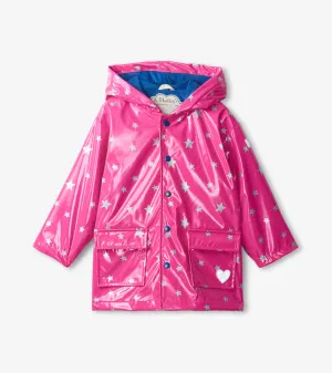 Hatley Raincoat, Glitter Stars