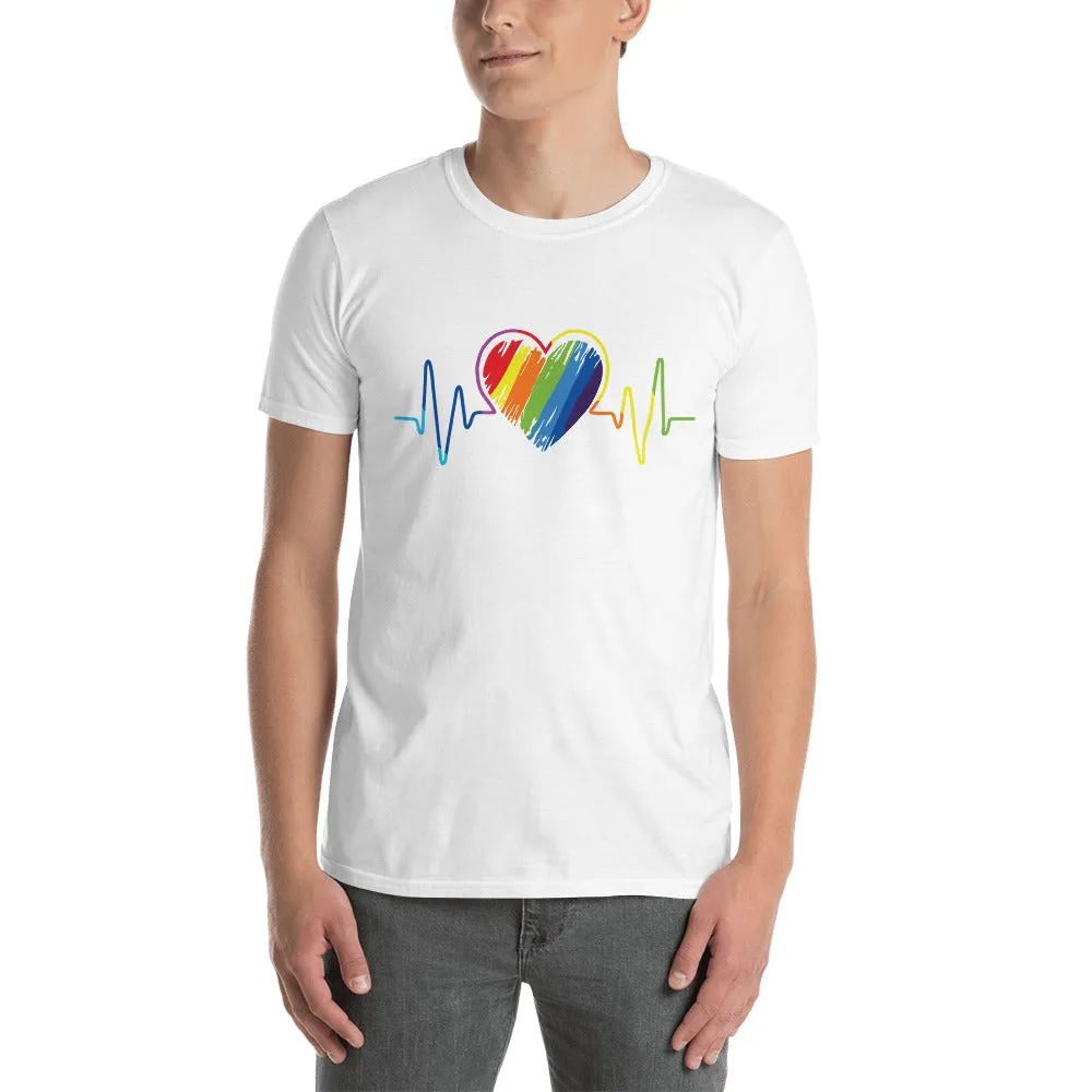 Heartbeat Gay Pride Shirt