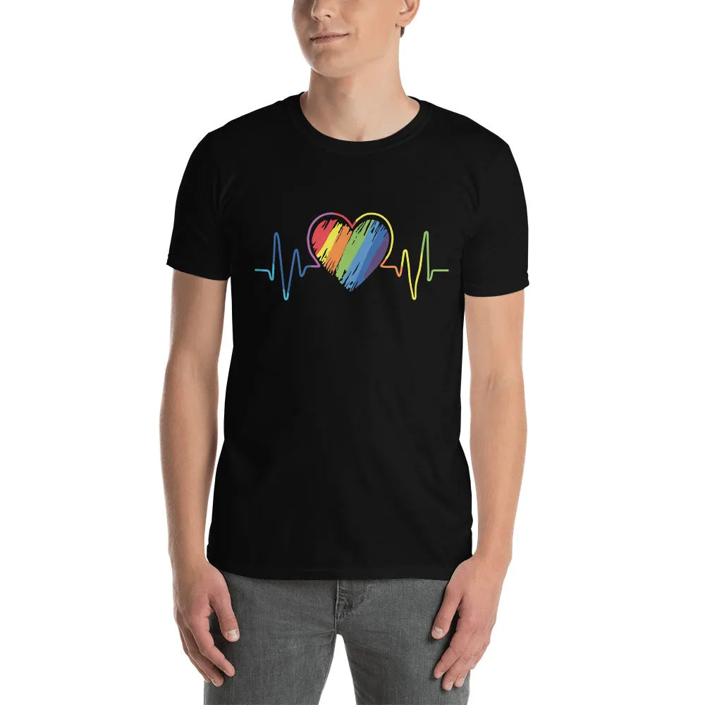 Heartbeat Gay Pride Shirt