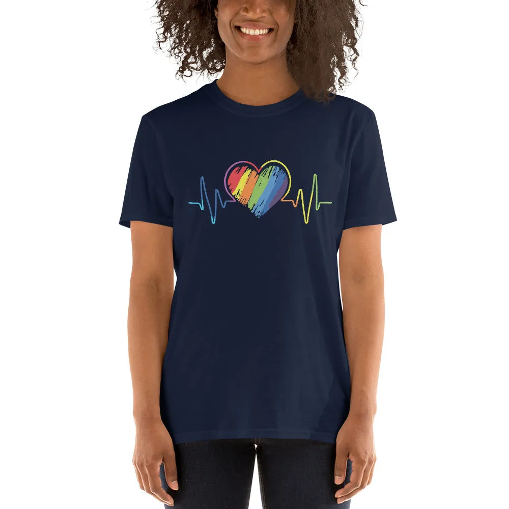 Heartbeat Gay Pride Shirt