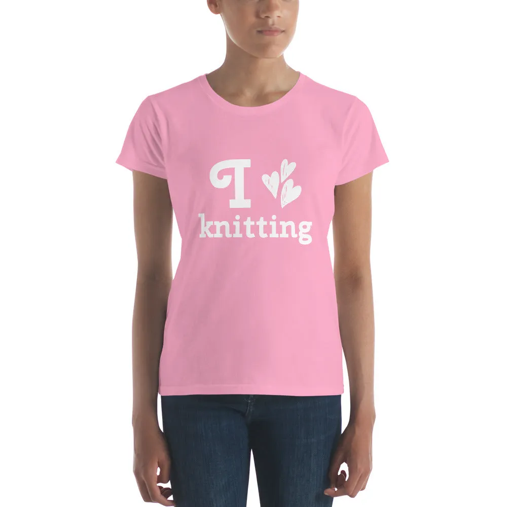 I Love Knitting (t-shirt, classic fit)