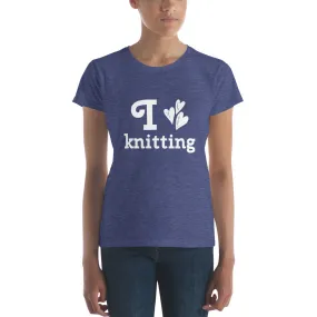 I Love Knitting (t-shirt, classic fit)