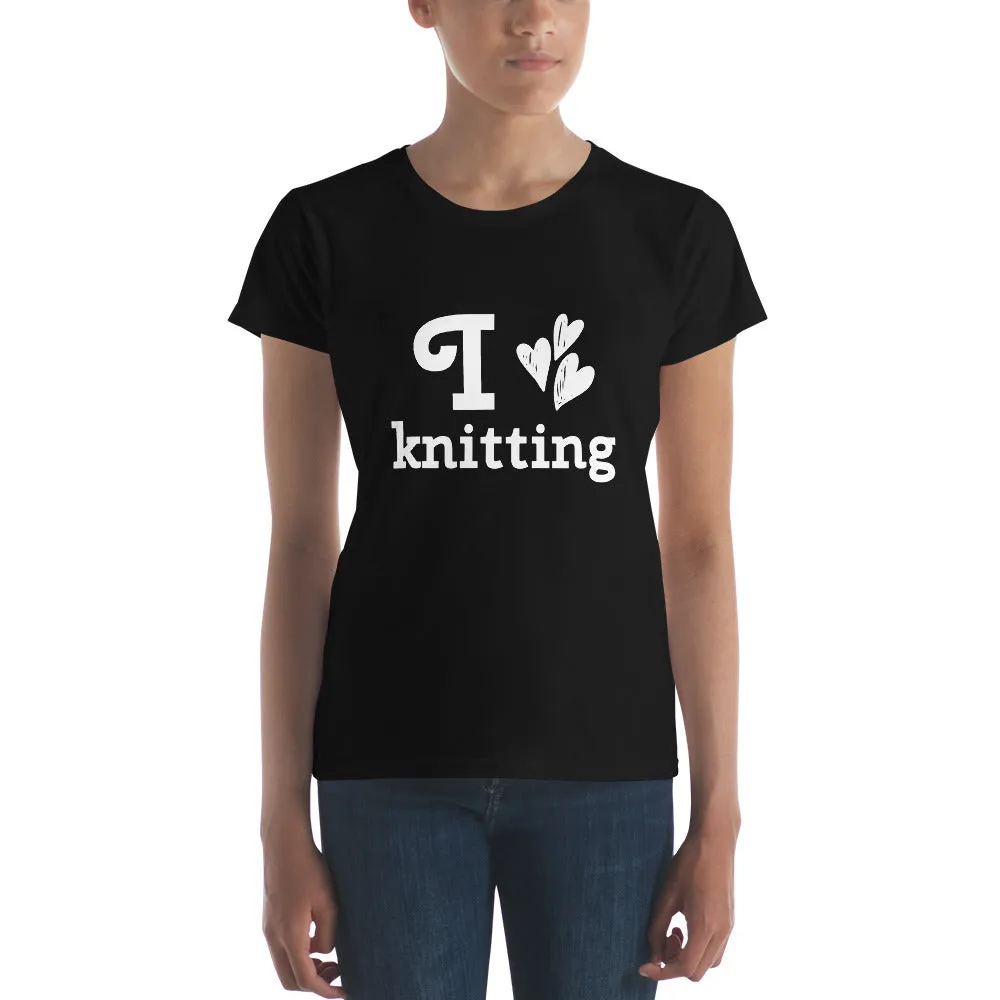 I Love Knitting (t-shirt, classic fit)