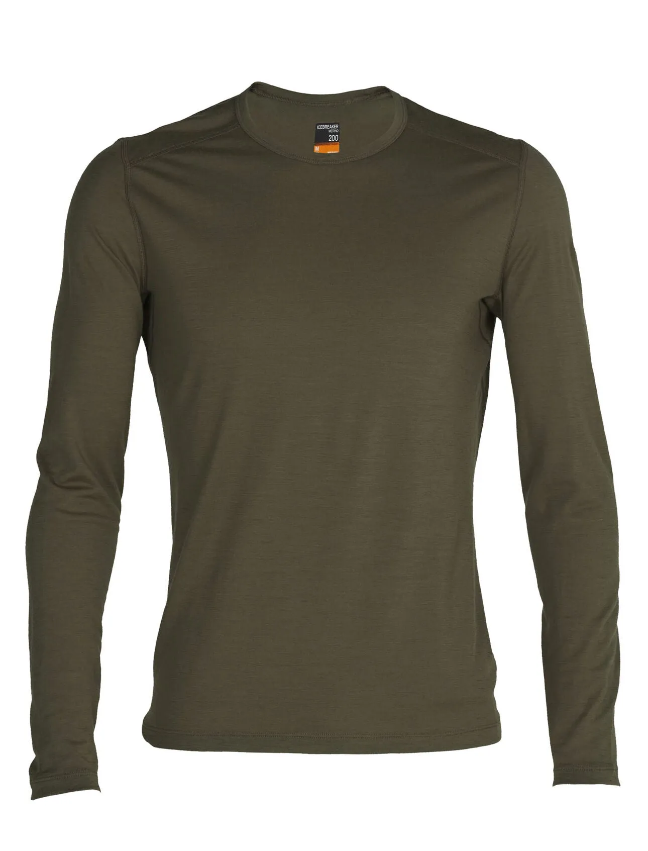 icebreaker Men's Merino 200 Oasis Long Sleeve Crewe Thermal Top