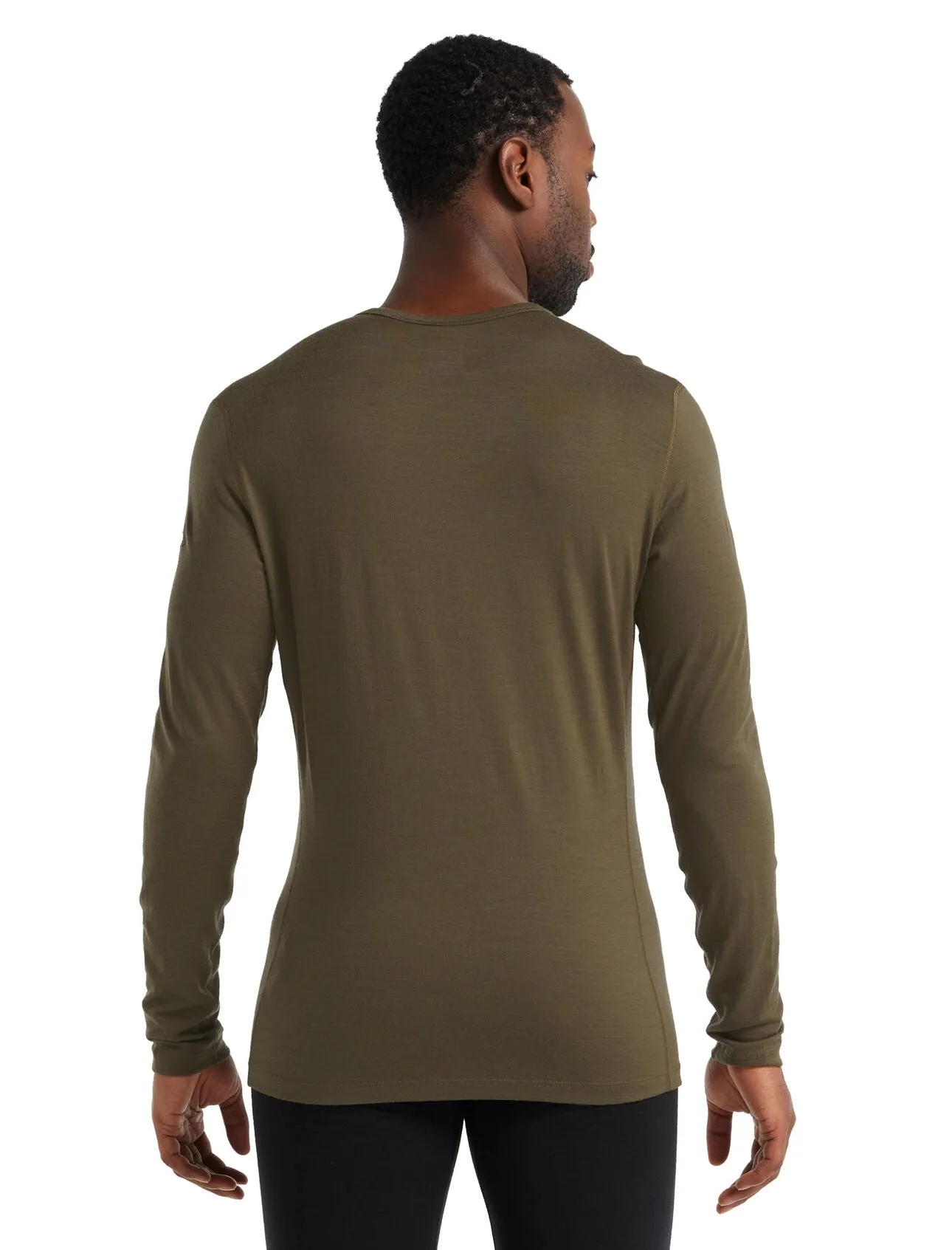 icebreaker Men's Merino 200 Oasis Long Sleeve Crewe Thermal Top