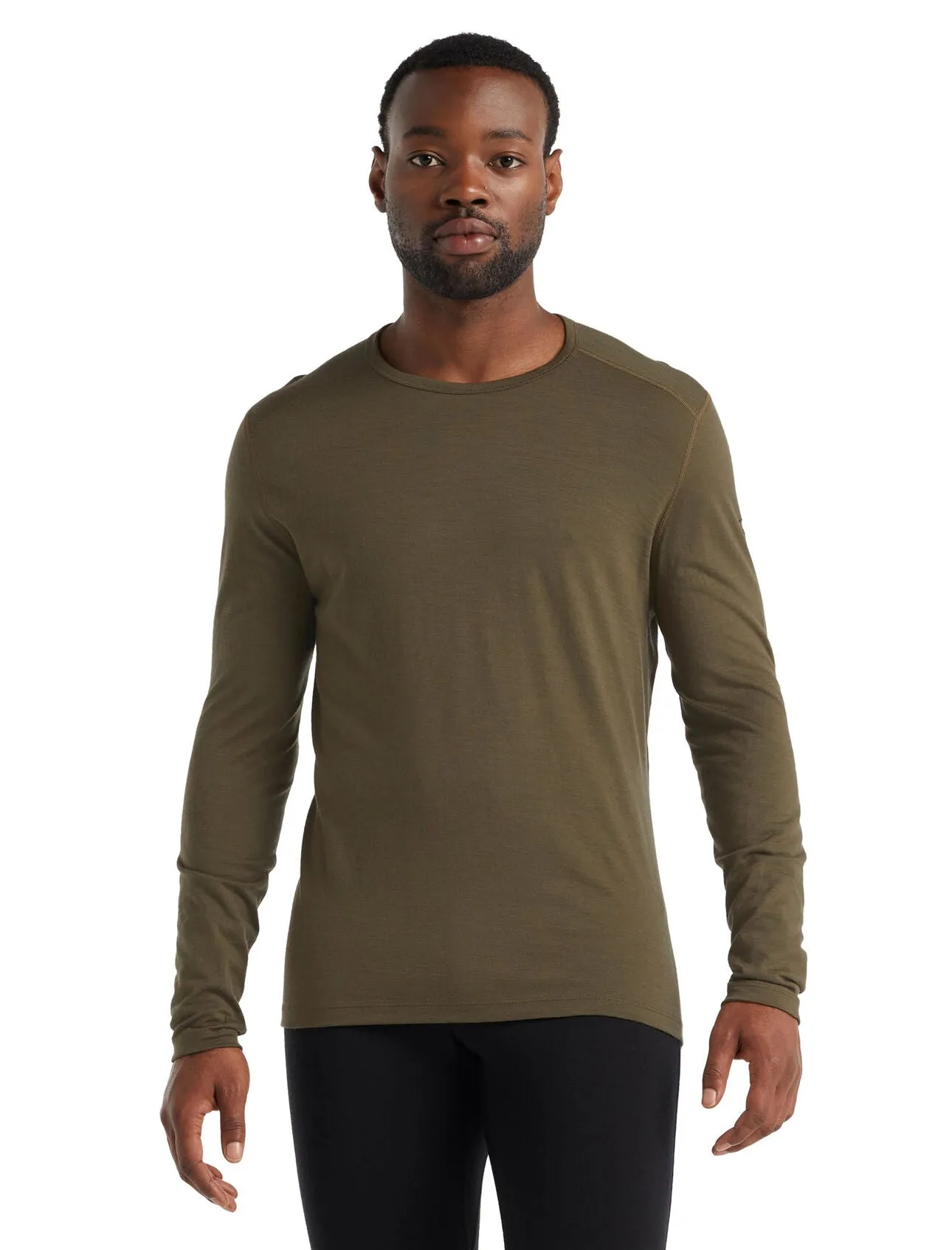 icebreaker Men's Merino 200 Oasis Long Sleeve Crewe Thermal Top