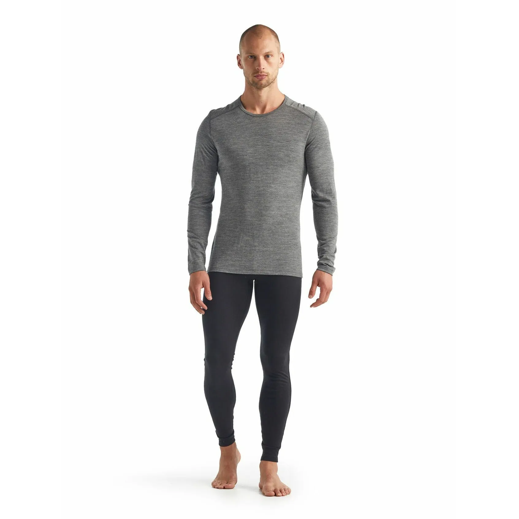 icebreaker Men's Merino 200 Oasis Long Sleeve Crewe Thermal Top