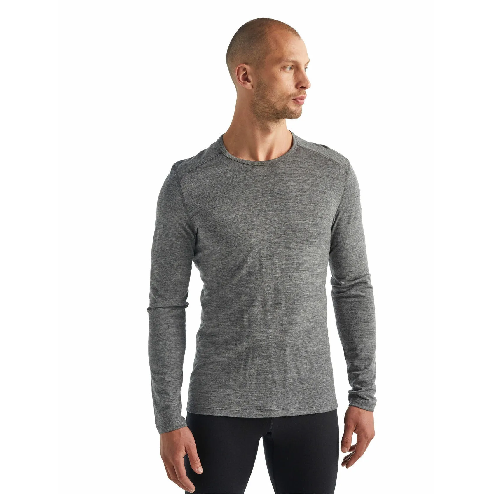 icebreaker Men's Merino 200 Oasis Long Sleeve Crewe Thermal Top