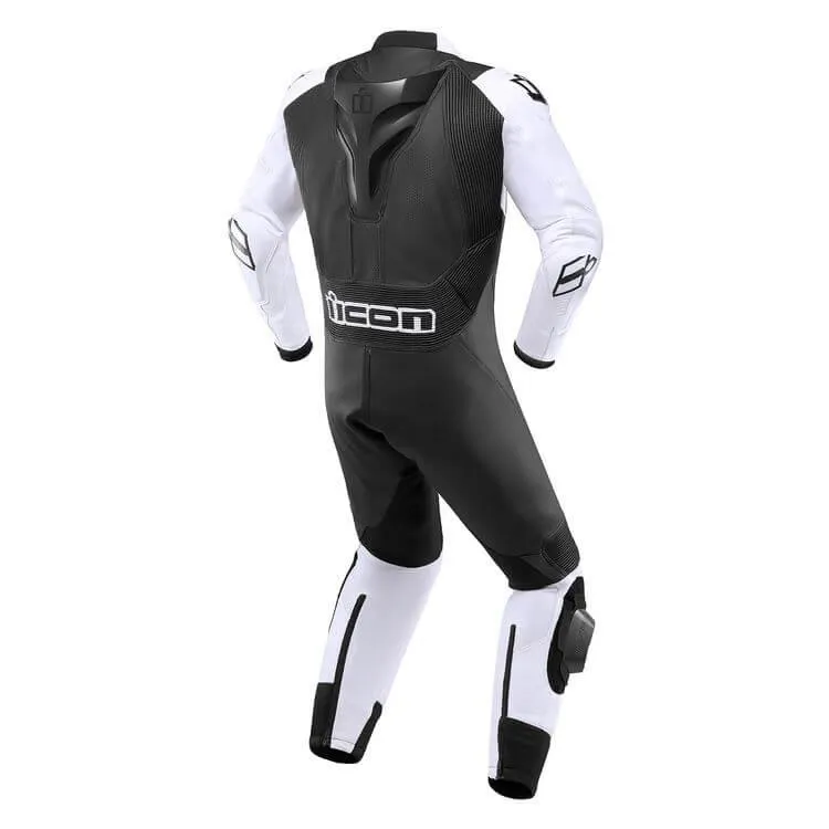 Icon Hypersport Motorcycle Racing Leather Suit